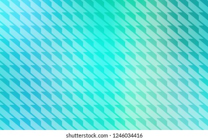 Light Blue, Green vector cover with stright stripes. Modern geometrical abstract illustration with Lines. Template for your beautiful backgrounds.