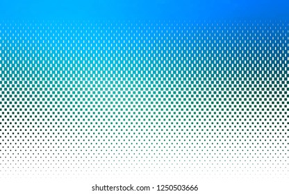 Light Blue, Green vector cover in polygonal style. Abstract gradient illustration with rectangles. The template can be used as a background.