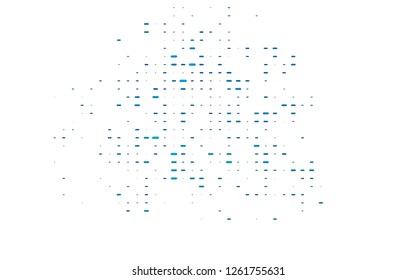 Light Blue, Green vector cover with long lines. Modern geometrical abstract illustration with staves. The pattern can be used for busines ad, booklets, leaflets
