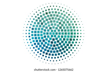 Light Blue, Green vector cover in polygonal style. Glitter abstract illustration with rectangular shapes. Modern template for your landing page.