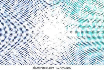 Light Blue, Green vector cover with spots. Beautiful colored illustration with blurred circles in nature style. Pattern of water, rain drops.