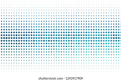 Light Blue, Green vector cover with spots. Beautiful colored illustration with blurred circles in nature style. Design for posters, banners.
