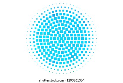 Light Blue, Green vector cover in polygonal style. Beautiful illustration with rectangles and squares. Modern template for your landing page.