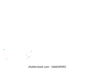 Light Blue, Green vector cover with small and big stars. Glitter abstract illustration with colored stars. The pattern can be used for new year ad, booklets.