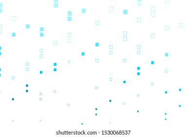 Light Blue, Green vector cover with polygonal style. Rectangles on abstract background with colorful gradient. Pattern for busines booklets, leaflets.