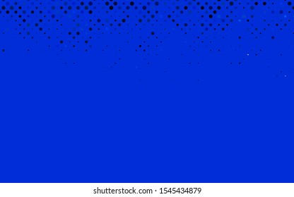 Light Blue, Green vector cover with spots. Abstract illustration with colored bubbles in nature style. Pattern for ads, leaflets.
