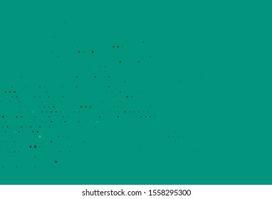 Light Blue, Green vector cover in polygonal style. Beautiful illustration with rectangles and squares. Best design for your ad, poster, banner.