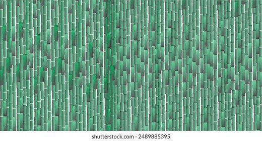 Light Blue, Green vector cover with long lines. Blurred decorative design in simple style with lines. The template can be used as a background.