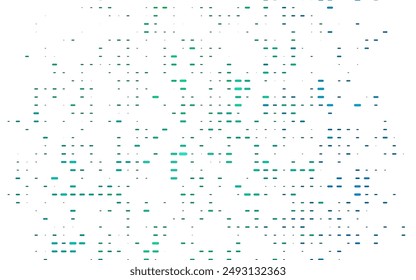 Light Blue, Green vector cover with long lines. Lines on blurred abstract background with gradient. Smart design for your business advert.