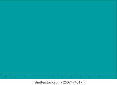 Light blue, green vector cover with spots. Abstract illustration with colored bubbles in nature style. Design for posters, banners.