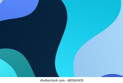 Light Blue, Green vector crooked abstract template. Shining crooked illustration in a brand-new style. The polygonal design can be used for your web site.