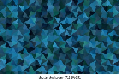 Light Blue, Green vector crooked abstract template. Geometric illustration in Origami style with gradient.  Brand-new design for your business.