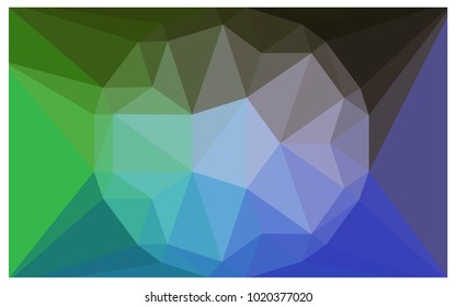 Light Blue, Green vector diamond Pattern. Geometric Gemstone sample. Repeating template with a gem in center. Jewelry gems texture for your design. Pattern can be used for background.
