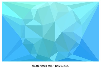 Light Blue, Green vector diamond Pattern. Geometric Gemstone sample. Repeating template with a gem in center. Jewelry gems texture for your design. Pattern can be used for background.