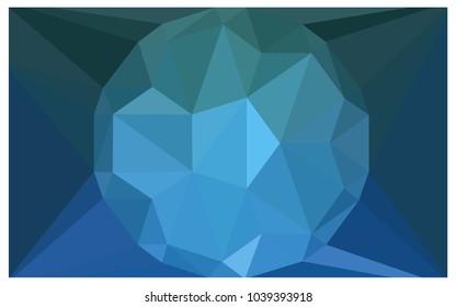 Light Blue, Green vector diamond Pattern. Geometric Gemstone sample. Repeating template with a gem in center. Jewelry gems texture for your design. Pattern can be used for background.