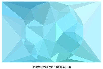 Light Blue, Green vector diamond Pattern. Geometric Gemstone sample. Repeating template with a gem in center. Jewelry gems texture for your design. Pattern can be used for background.