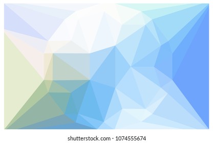 Light Blue, Green vector diamond Pattern. Geometric Gemstone sample. Repeating template with a gem in center. Jewelry gems texture for your design. Pattern can be used for background.