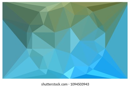 Light Blue, Green vector diamond Pattern. Geometric Gemstone sample. Repeating template with a gem in center. Jewelry gems texture for your design. Pattern can be used for background.