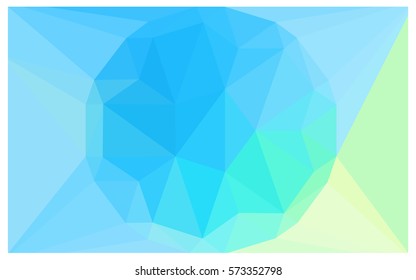 Light Blue, Green vector diamond Pattern. Geometric Gemstone sample. Repeating template with a gem in center. Jewelry gems texture for your design. Pattern can be used for background.