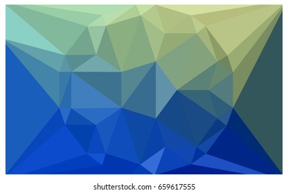 Light Blue, Green vector diamond Pattern. Geometric Gemstone sample. Repeating template with a gem in center. Jewelry gems texture for your design. Pattern can be used for background.