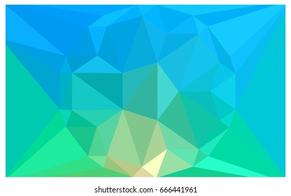 Light Blue, Green vector diamond Pattern. Geometric Gemstone sample. Repeating template with a gem in center. Jewelry gems texture for your design. Pattern can be used for background.