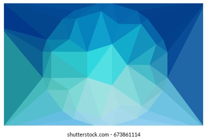 Light Blue, Green vector diamond Pattern. Geometric Gemstone sample. Repeating template with a gem in center. Jewelry gems texture for your design. Pattern can be used for background.
