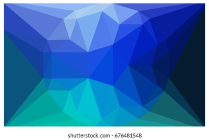Light Blue, Green vector diamond Pattern. Geometric Gemstone sample. Repeating template with a gem in center. Jewelry gems texture for your design. Pattern can be used for background.