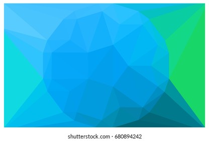 Light Blue, Green vector diamond Pattern. Geometric Gemstone sample. Repeating template with a gem in center. Jewelry gems texture for your design. Pattern can be used for background.