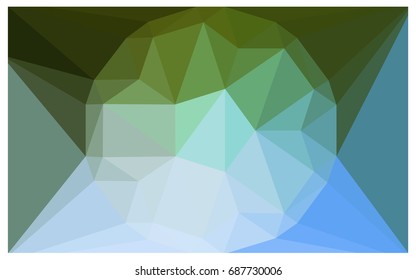 Light Blue, Green vector diamond Pattern. Geometric Gemstone sample. Repeating template with a gem in center. Jewelry gems texture for your design. Pattern can be used for background.