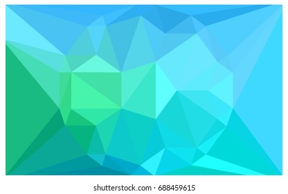 Light Blue, Green vector diamond Pattern. Geometric Gemstone sample. Repeating template with a gem in center. Jewelry gems texture for your design. Pattern can be used for background.