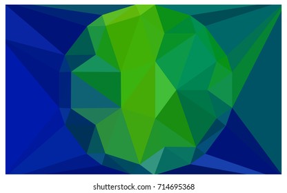 Light Blue, Green vector diamond Pattern. Geometric Gemstone sample. Repeating template with a gem in center. Jewelry gems texture for your design. Pattern can be used for background.