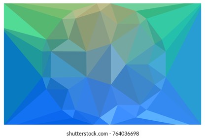 Light Blue, Green vector diamond Pattern. Geometric Gemstone sample. Repeating template with a gem in center. Jewelry gems texture for your design. Pattern can be used for background.