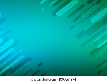 Light Blue, Green vector doodle blurred pattern. Brand-new colored illustration in blurry style with doodles. Brand-new style for your business design.