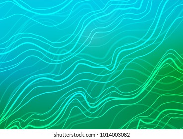 Light Blue, Green vector doodle blurred background. Sketchy hand drawn doodles on blurred background. The pattern can be used for heads of websites and designs.