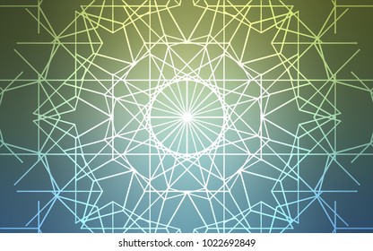 Light Blue, Green vector doodle blurred background. Creative illustration in blurred style with doodles made by child. The doodle design can be used for your web site.