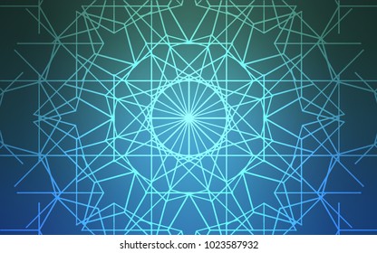 Light Blue, Green vector doodle bright layout. Childish elegant natural pattern with gradient. The doodle design can be used for your web site.