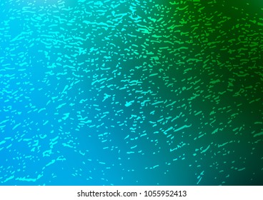 Light Blue, Green vector doodle blurred texture. Sketchy hand drawn doodles on blurred background. The elegant pattern can be used as a part of a brand book.