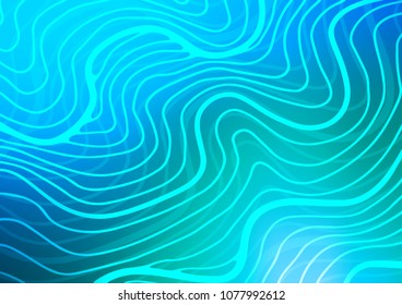 Light Blue, Green vector doodle blurred texture. Colorful illustration in abstract style with doodles and Zen tangles. Hand painted design for web, wrapping, wallpaper.