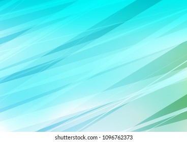 Light Blue, Green vector doodle blurred template. Creative illustration in blurred style with doodles and Zen tangles. The doodle design can be used for your web site.