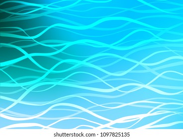 Light Blue, Green vector doodle blurred texture. Sketchy hand drawn doodles on blurred background. Hand painted design for web, wrapping, wallpaper.