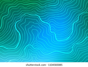 Light Blue, Green vector doodle blurred texture. Decorative shining illustration with doodles on abstract template. The pattern can be used for heads of websites and designs.