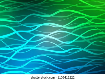 Light Blue, Green vector doodle blurred background. Sketchy hand drawn doodles on blurred background. The pattern can be used for heads of websites and designs.