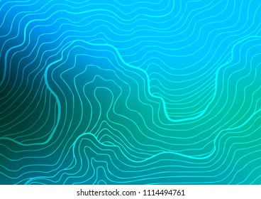 Light Blue, Green vector doodle blurred template. An elegant bright illustration with lines in Natural style. The doodle design can be used for your web site.