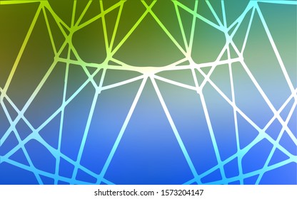 Light Blue, Green vector doodle bright background. Shining colored illustration with childish doodles in Arabic style. The doodle design can be used for your web site.
