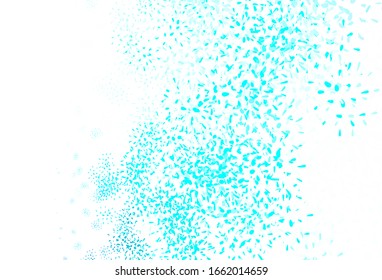 Diseño de doodle vectorial verde claro con hojas. hojas sobre un elegante patrón natural con gradiente. Patrón para los jefes de sitios web, diseños.
