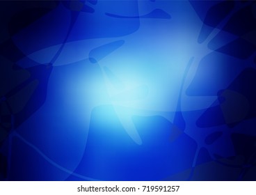 Light Blue, Green vector doodle bright pattern. Decorative shining childish illustration with doodles on abstract template. The completely new template can be used for your brand book.