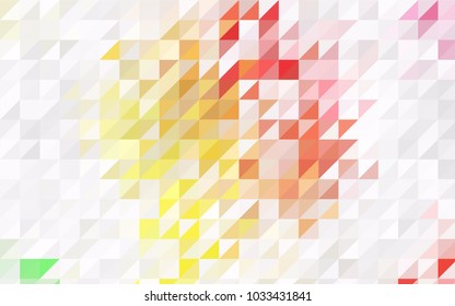 Light Blue, Green vector geometric simple minimalistic background, which consist of triangles on white background. Triangular pattern with gradient for your business design. 