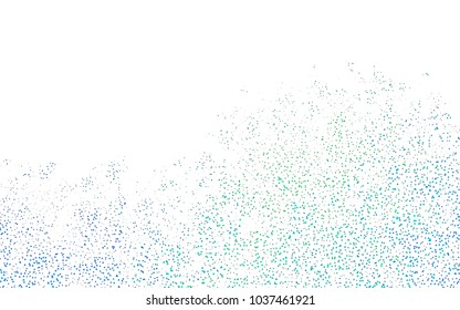 Light Blue, Green vector geometric simple minimalistic background, which consist of triangles on white background. Triangular pattern with gradient for your business design. 