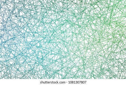 Light Blue, Green vector geometric simple minimalistic background, which consist of triangles on white background. Triangular pattern with gradient for your business design. 