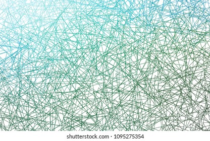 Light Blue, Green vector geometric simple minimalistic background, which consist of triangles on white background. Triangular pattern with gradient for your business design. 